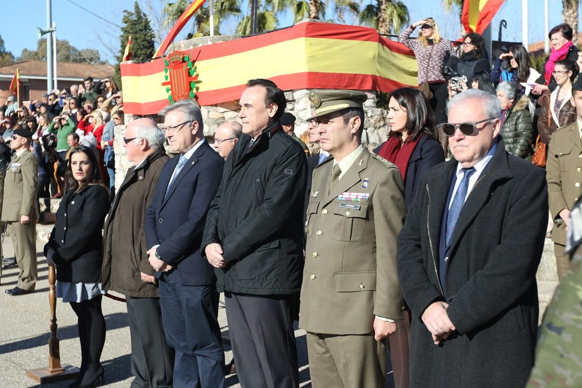 Parada militar de la Brigada Guzmán el Bueno X en Cerro Muriano