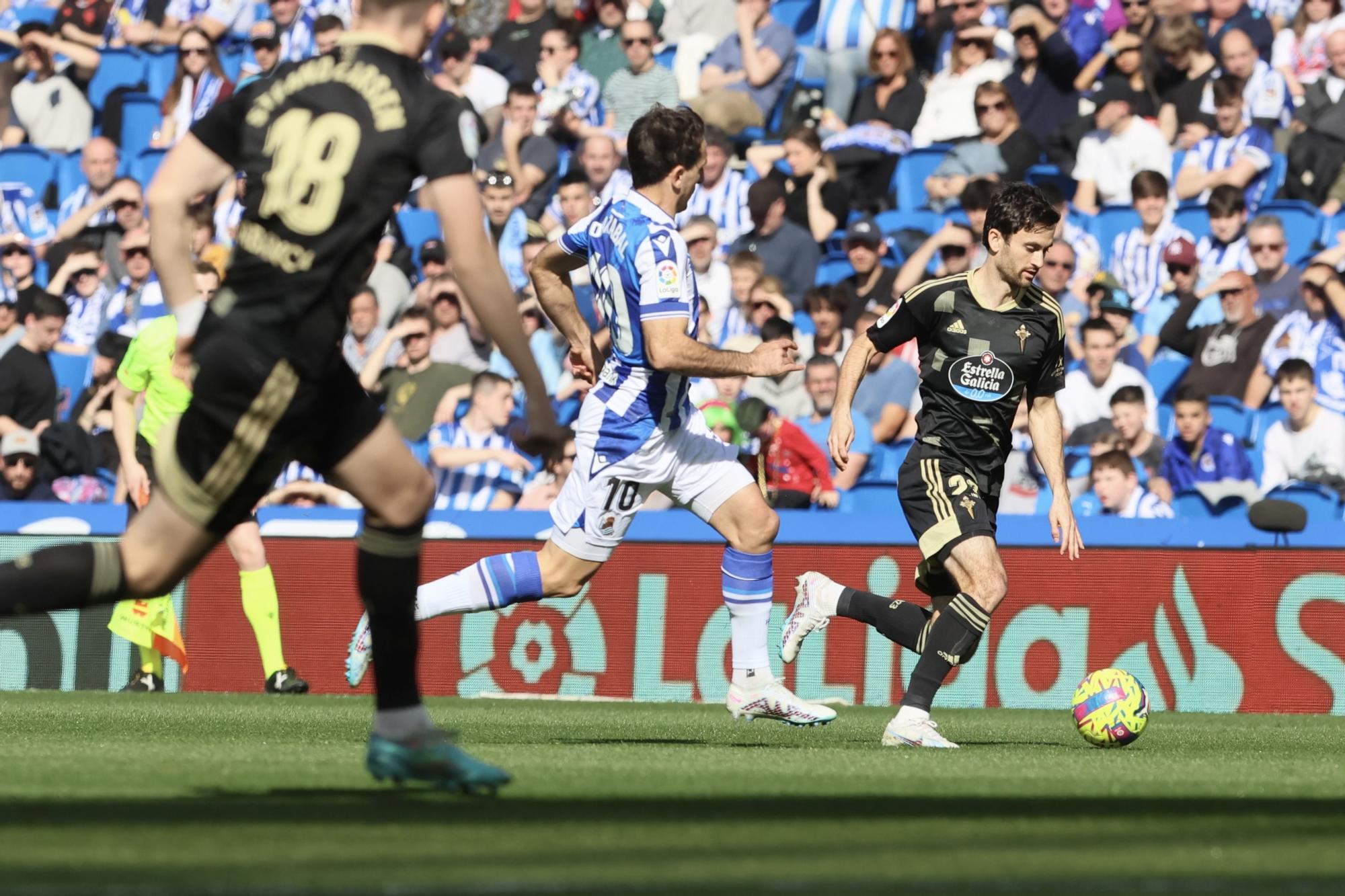 Todas las imágenes del partido entre la Real Sociedad y el Celta