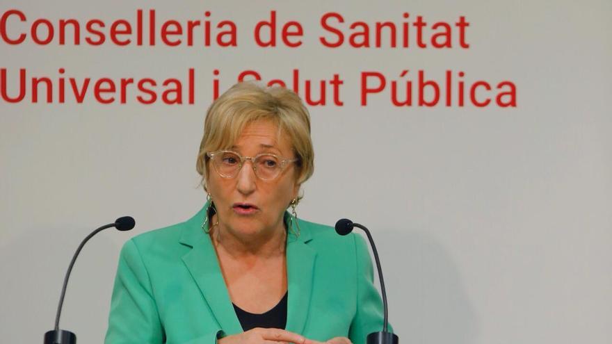 La consellera de Sanidad Universal y Salud Pública de la Comunitat Valenciana, Ana Barceló.