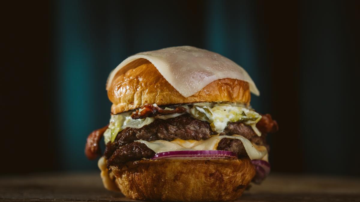 Localolita Smashburger con la que se presentaron al campeonato de España de hamburguesas.