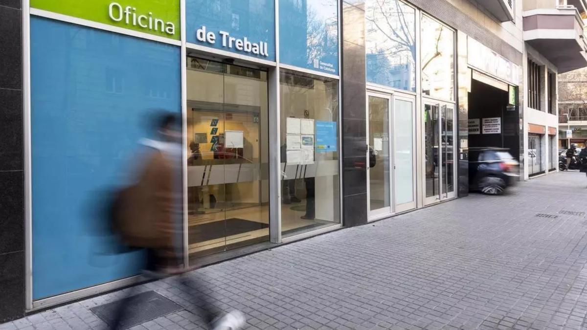 Oficina del SEPE en Barcelona.