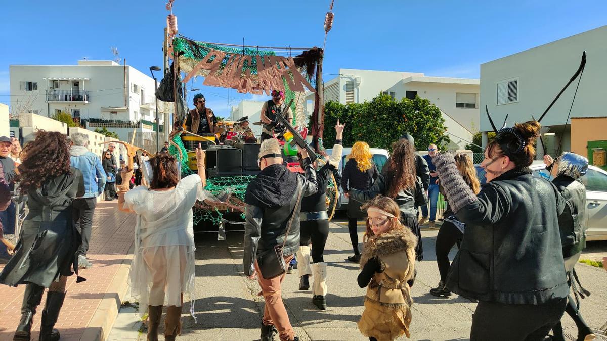 La rúa de Carnaval de Puig d'en Valls, en imágenes