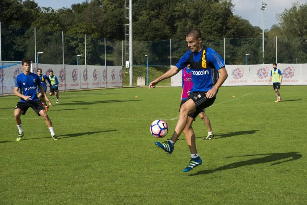 Entrenamiento del Real Oviedo