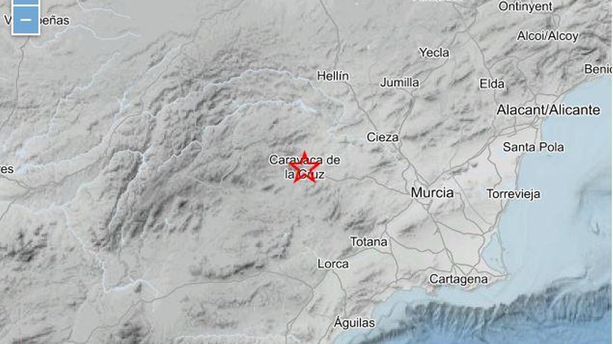 Mapa del segundo terremoto en el Noroeste