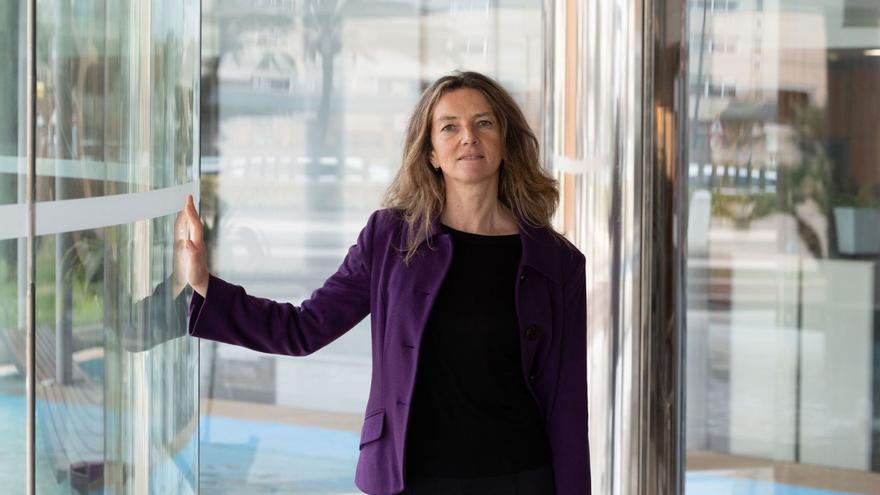 La jurista y presidenta de Unicef Comité Balears, Valentina Milano, el pasado 5 de marzo en las instalaciones de Diario de Ibiza. | VICENT MARÍ
