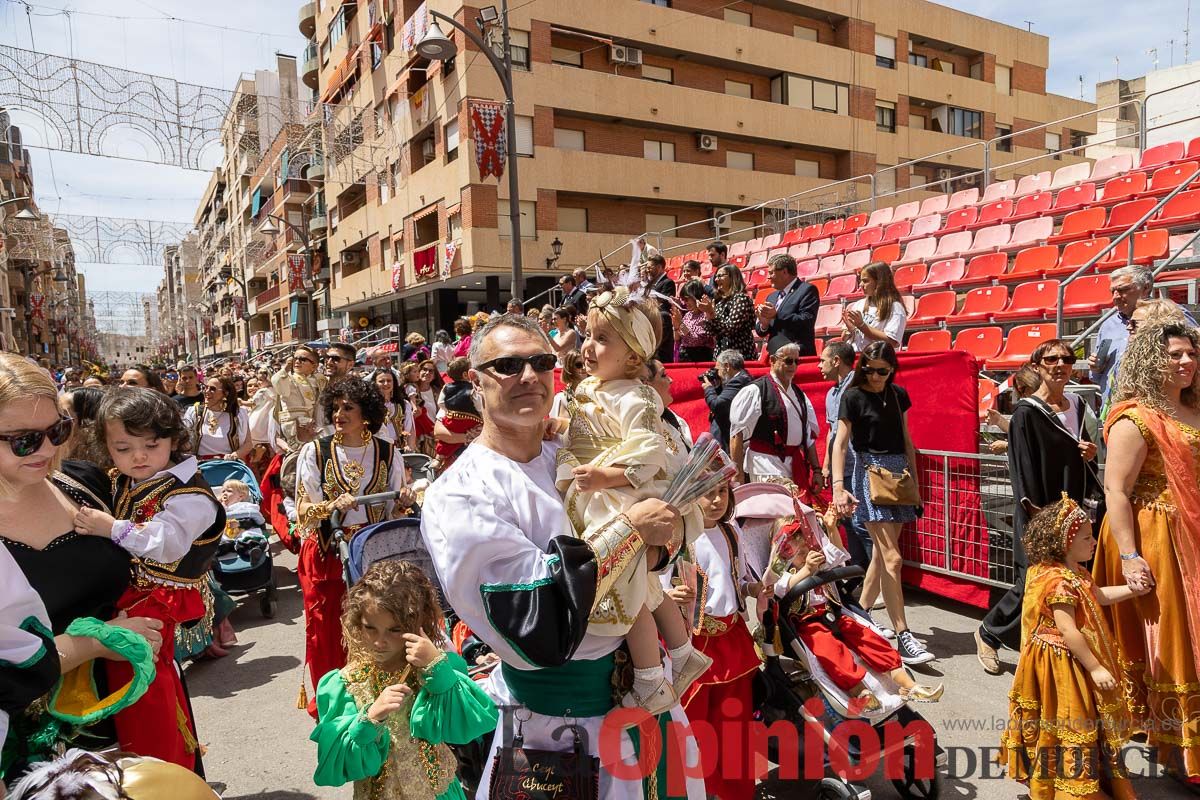 Desfile infantil del Bando Moro en las Fiestas de Caravaca