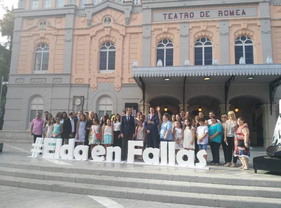 Convivencia de las candidatas a Fallera de Elda