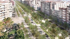 Continua la transformació de la Meridiana, ara fins a Navas