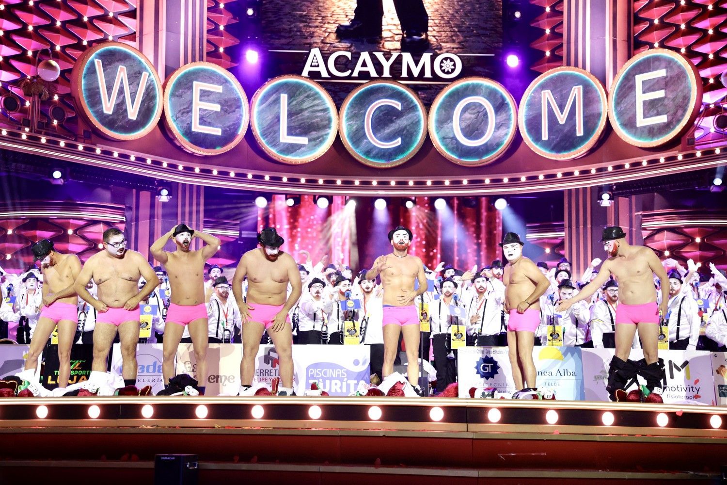 Un momento de la actuación de Los Nietos de Sarymánchez.