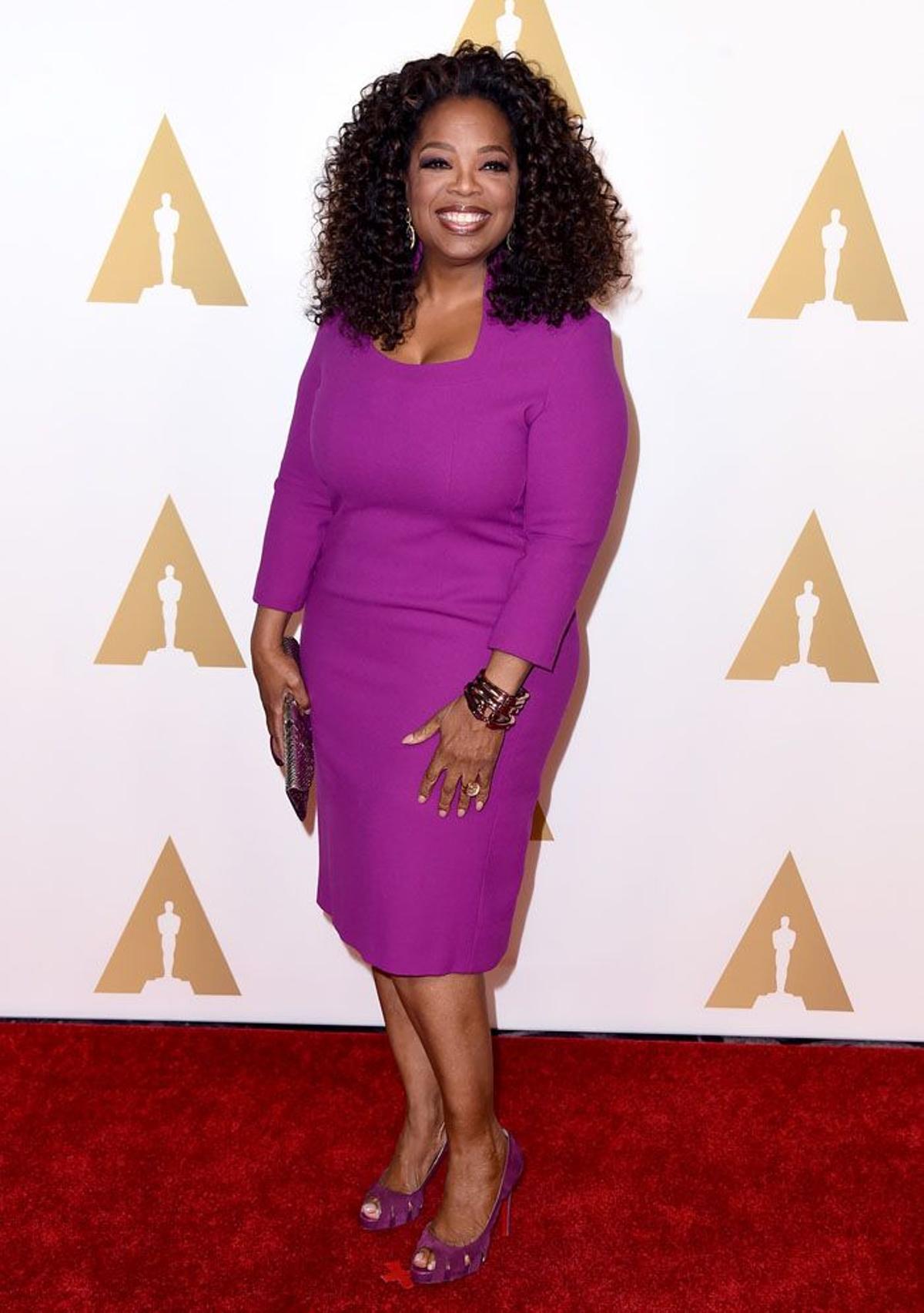 Almuerzo de los nominados Oscar 2015: Oprah Winfrey