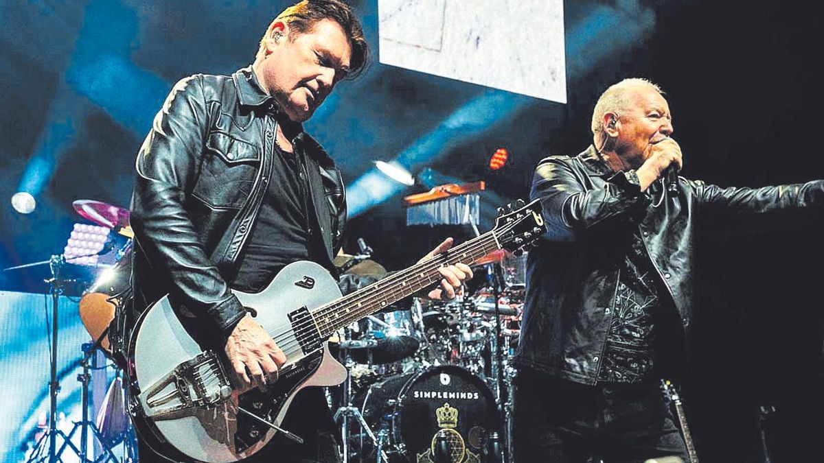 Jim Kerr y Charlie Burchil