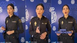 La Policía Nacional advierte a través de un vídeo de las estafas con los CAPTCHAS.