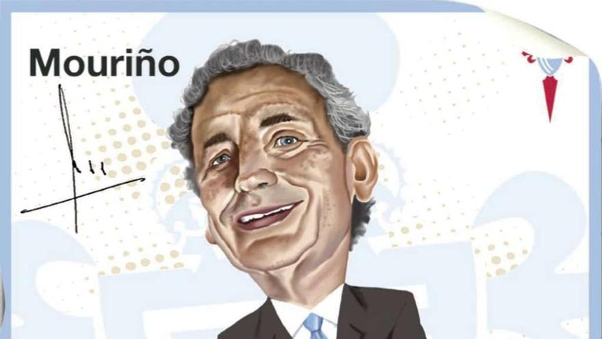 Caricatura de Mouriño que FARO entregará el próximo domingo. // FdV