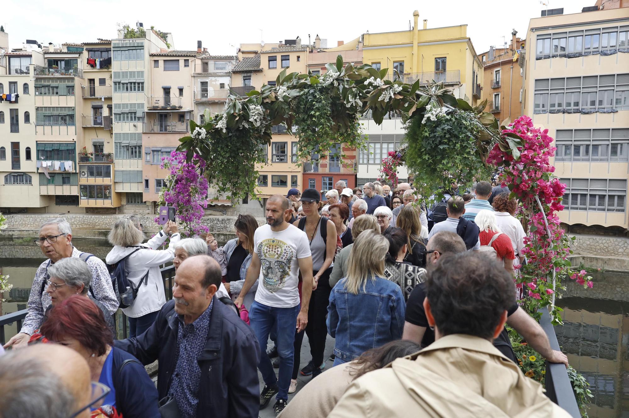 Allau de visitants a Temps de Flors : 14 de maig de 2023