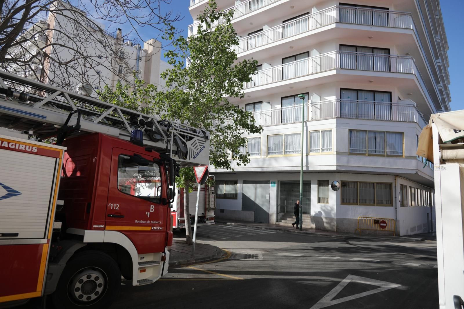 El temporal de viento deja decenas de incidentes en Mallorca