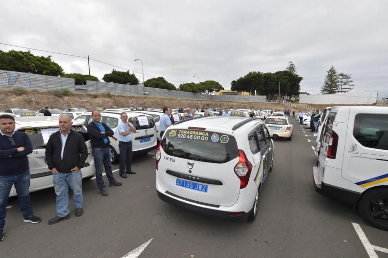 22-04-2019 LAS PALMAS DE GRAN CANARIA. Protesta de taxistas de Las Palmas  | 22/05/2019 | Fotógrafo: Andrés Cruz