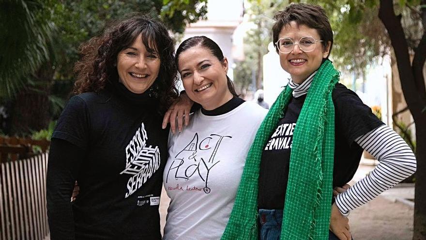 Ruth Palonés, Laura Moise i Isabel Cogollos