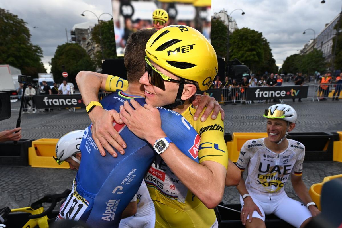 Las mejores imágenes de la 21ª etapa del Tour de Francia.