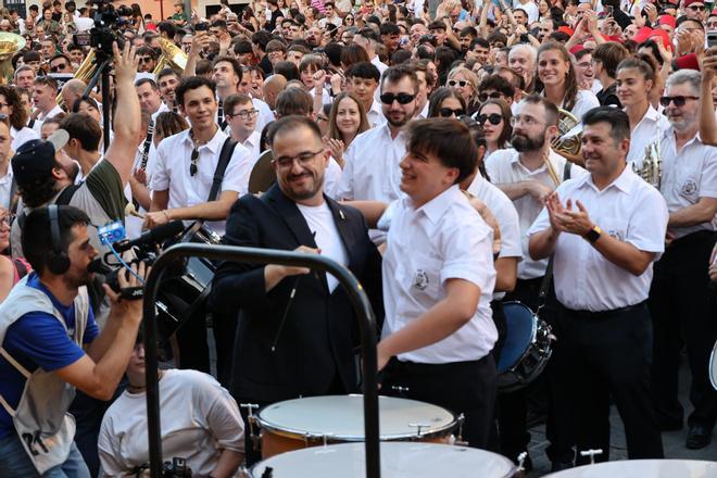Imágenes del pistoletazo de salida de las Fiestas de Moros y Cristianos de Cocentaina