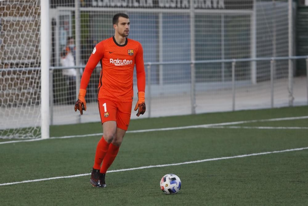 Llagostera- Barça B, en imatges