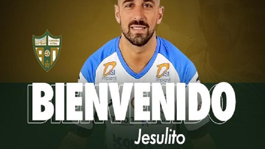 Jesulito, pieza maestra para el Córdoba Futsal
