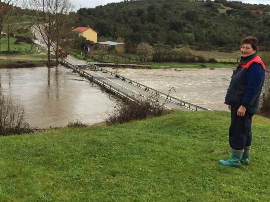 Carballeda, Aliste y Benavente, alerta por lluvias