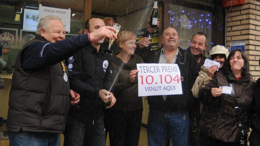 Celebracions a l&#039;administració de Sanbt Joan, pel tercer premi el 2009