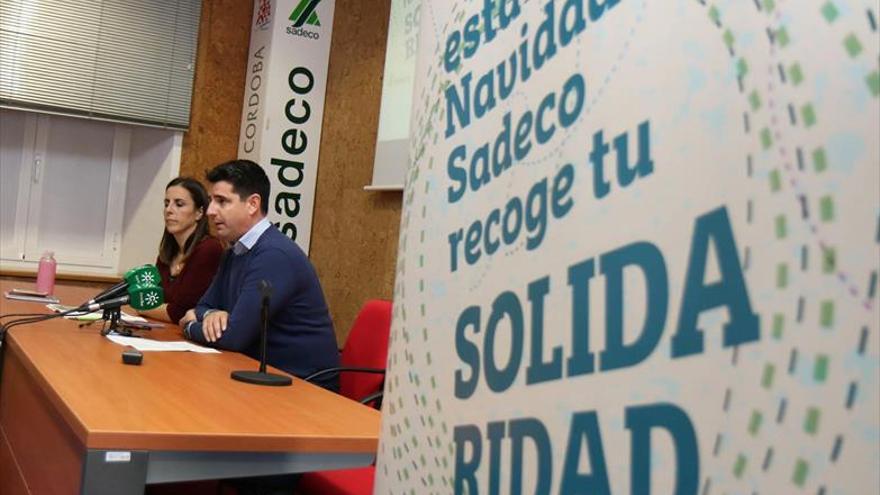 Sadeco empezará su campaña para recoger juguetes el día 12