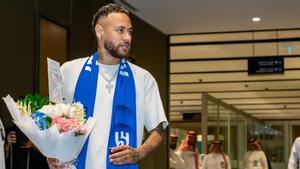 Neymar ya está en Arabia Saudí