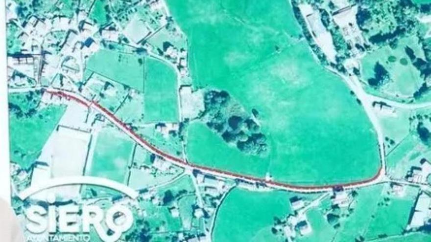 Cinco empresas optan al contrato de casi un millón de euros para construir la acera de Valdesoto