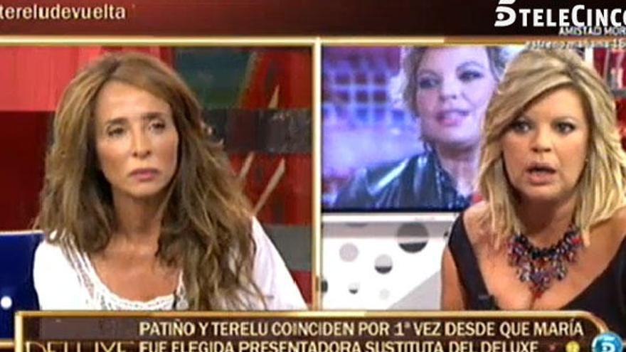 María Patiño a Terelu: &quot;Parece que hablas por encima del bien y el mal&quot;