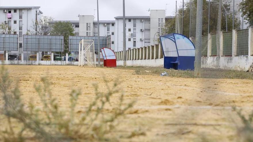 La reforma del campo de fútbol de la calle Marbella se hará en 8 meses