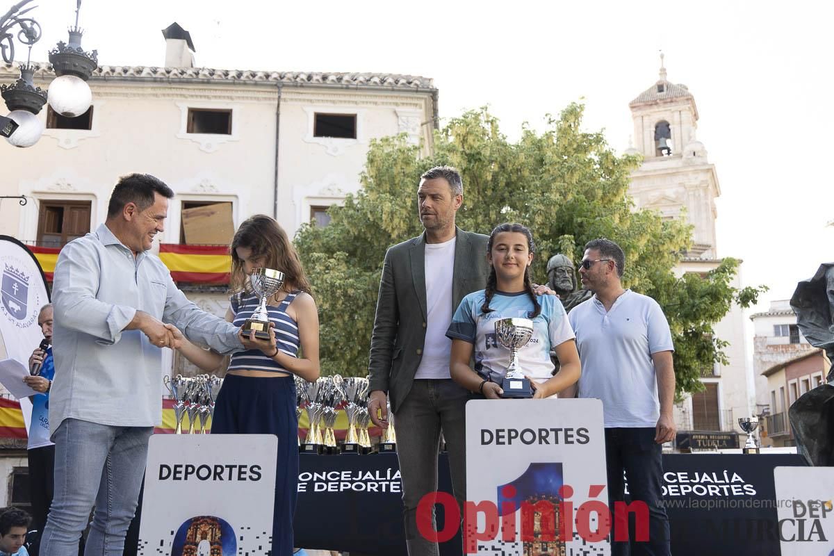 Clausura de las Escuelas Municipales Deportivas de Caravaca
