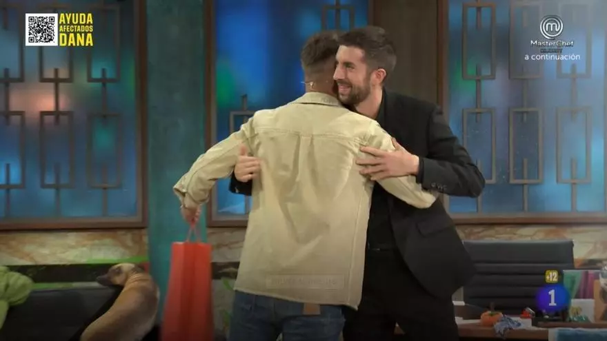 Así quedó el decorado de La Revuelta, tras el paso de Pito Camacho por el programa