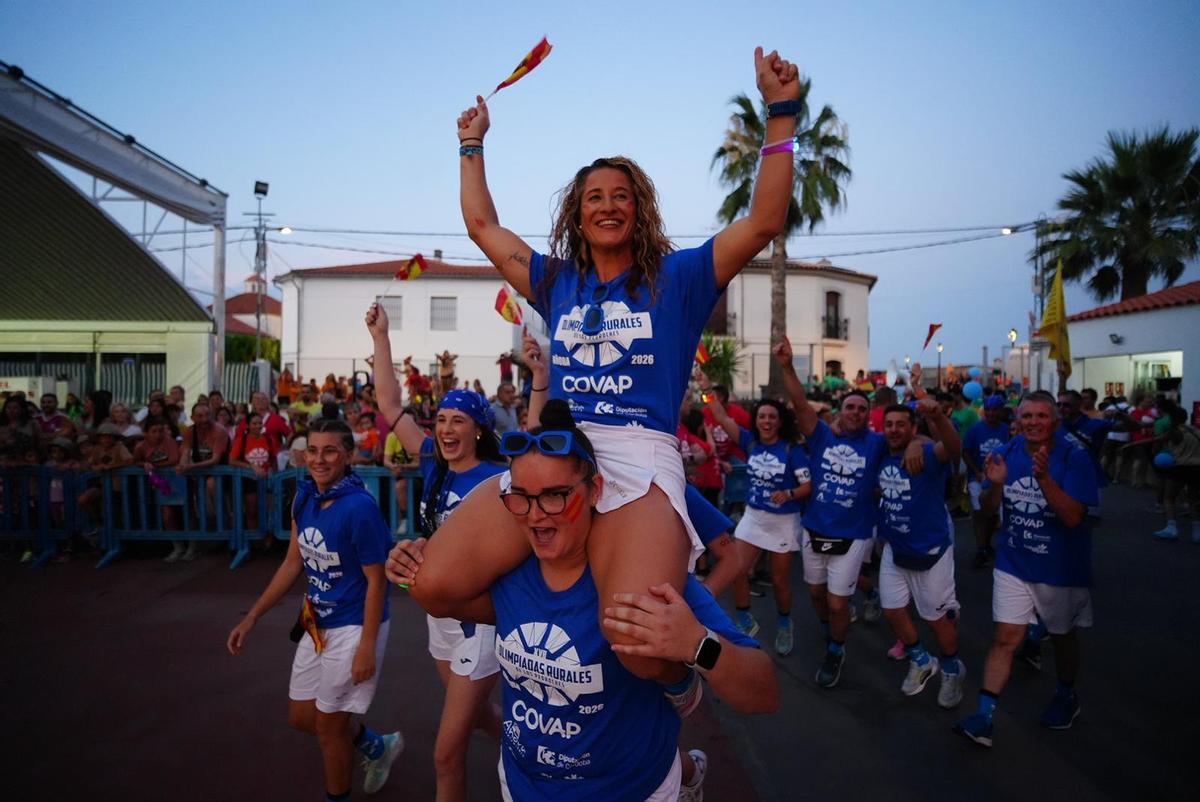 Añora abre la gran fiesta de las Olimpiadas Rurales de Los Pedroches