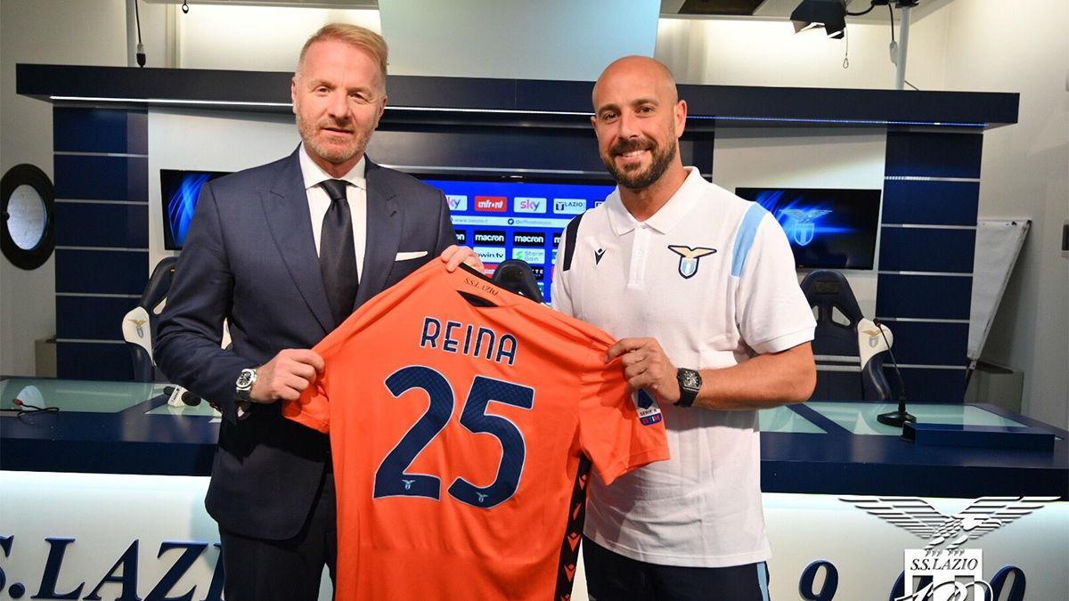 Pepe Reina: Contento de ser jugador de la Lazio