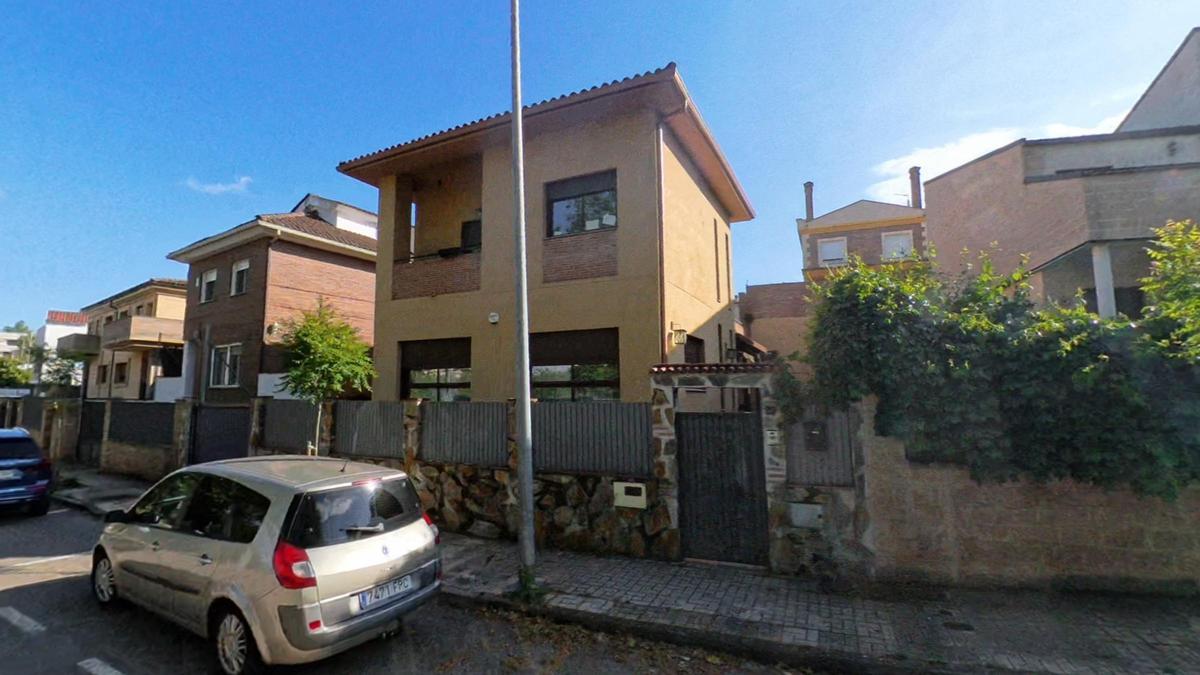 Calle Islas Cíes de Cáceres.