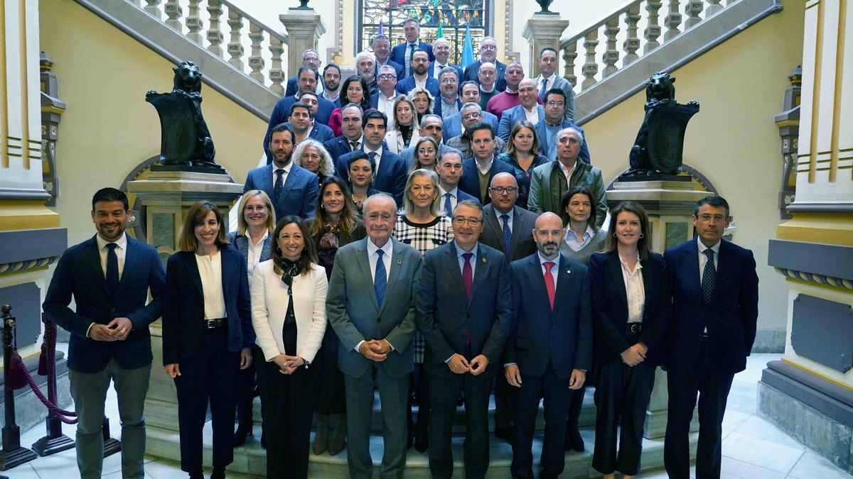 El Foro Málaga Metrópolis Global, organizado por la Fundación Ciedes, se ha celebrado en el Ayuntamiento este miércoles.