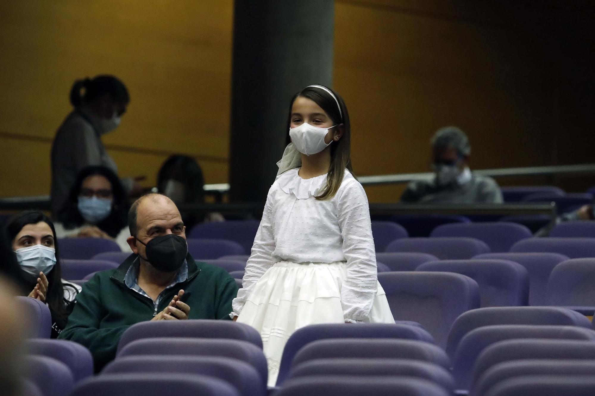 Ensayo de la exaltación de las Falleras Mayores de València 2022