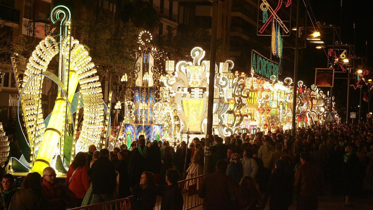 La Encesa de Gaiates, uno de los actos más emotivos de la semana de fiestas de Castelló.