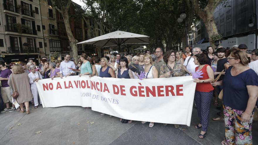 Imagen de la concentración en Palma.