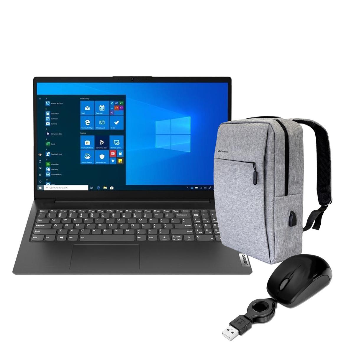 Pack Lenovo I con portátil Lenovo V15 G2IJL.