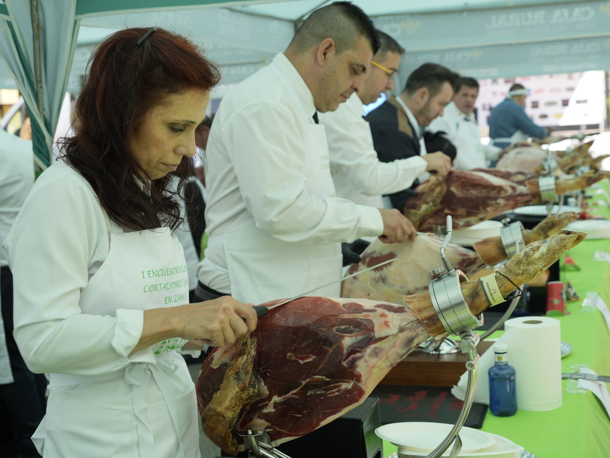 I Encuentro Benéfico de cortadores de jamón de Zamora, a beneficio de AECC