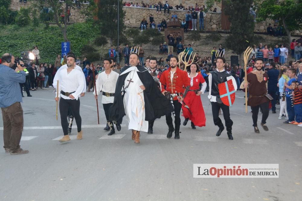 Acto de La Invasión Fiestas del escudo Cieza 2017