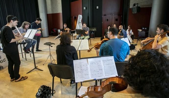 16.04.19. Las Palmas de Gran Canaria. Ensayo del espectáculo Bach Rock, con Iñaki Antón. Auditorio Alfredo Kraus . Foto Quique Curbelo  | 16/04/2019 | Fotógrafo: Quique Curbelo