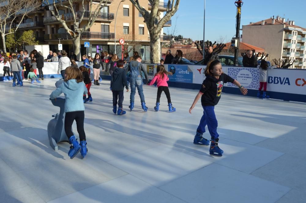 Pista de gel sintètic al Vall de Berga