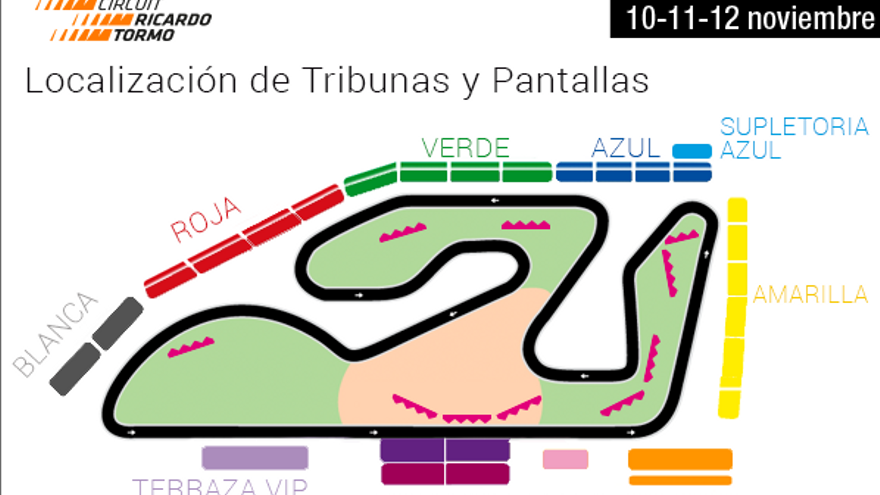 El Circuit Ricardo Tormo amplia su aforo para el GP de de la Comunitat Valenciana