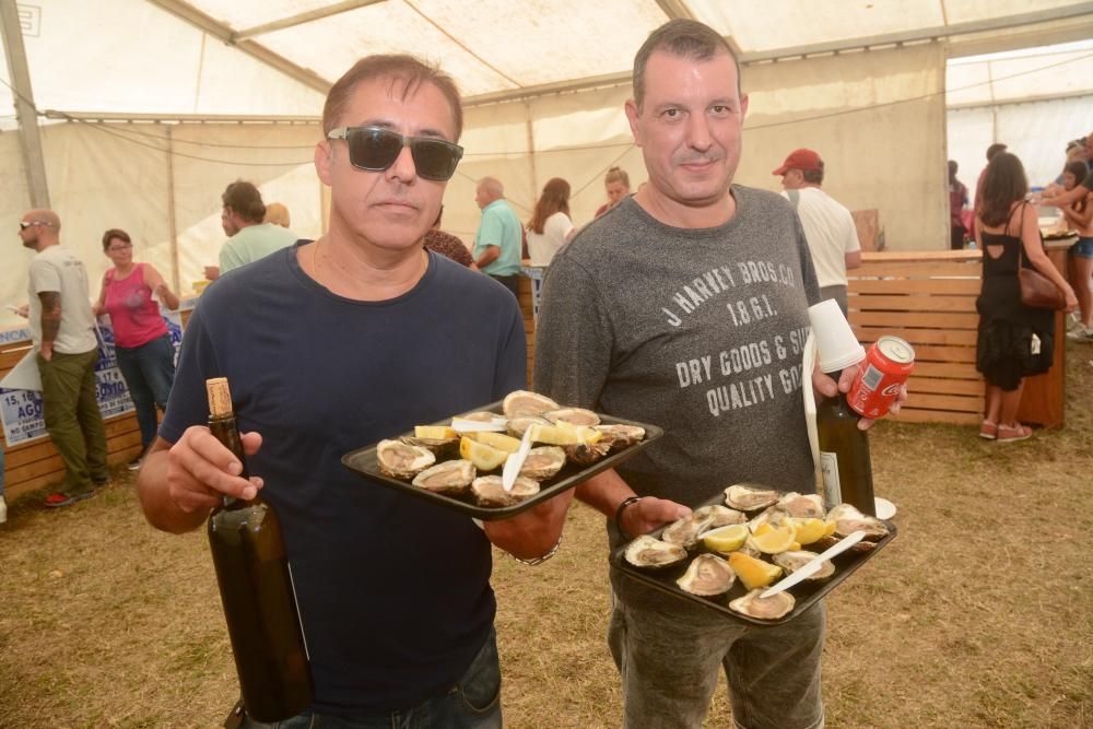 Fiestas gastronómicas en Pontevedra | Noalla se rinde al encanto de ostra