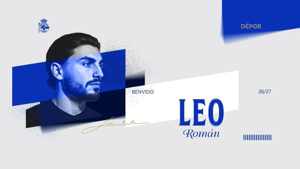 Leo Román firma hasta 2031 con el Dépor