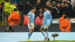 Manchester City - Copenhague: El gol de Julián Álvarez